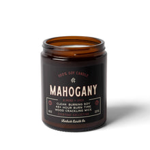 Load image into Gallery viewer, Mahogany | Almond + Shea 8oz Soy Candle
