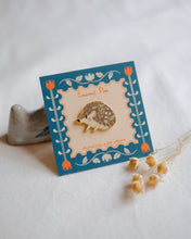 Load image into Gallery viewer, Hedgehog Enamel Pin