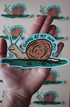 Load image into Gallery viewer, Going at My Own Pace Sticker