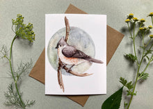 Load image into Gallery viewer, Notecard Set - 6 Backyard Birds On Blank Recycled Cards