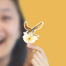 Load image into Gallery viewer, Barn Owl Star - Waterproof Vinyl Sticker