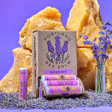 Load image into Gallery viewer, Lavender Beeswax Lip Balm