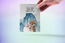 Load image into Gallery viewer, Cats Couple Adventure Funny Anniversary Card