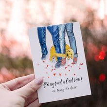 Load image into Gallery viewer, Dog Tie The Knot Funny Wedding Card