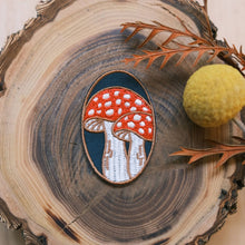 Load image into Gallery viewer, Amanita Red Mushroom Iron-On Patch