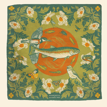 Load image into Gallery viewer, Organic Fair Trade Bandana: Malibu Creek for CalTrout