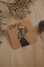 Load image into Gallery viewer, Rabbit Rosemary And Sage Enamel Pin (With Locking Clasp)