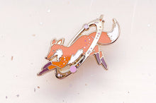 Load image into Gallery viewer, Cosmic Fox Enamel Pin