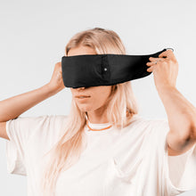Load image into Gallery viewer, BLACKOUT SLEEP MASK + EARPLUGS