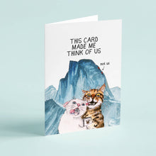 Load image into Gallery viewer, Cats Couple Adventure Funny Anniversary Card