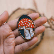 Load image into Gallery viewer, Amanita Red Mushroom Iron-On Patch