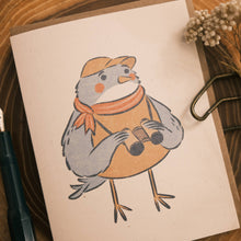 Load image into Gallery viewer, Birder Birdwatching Greeting Card