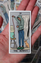 Load image into Gallery viewer, Hermit Tarot Sticker Full Color