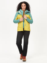 Load image into Gallery viewer, Women's PreCip® Eco Jacket - Limelight/Blue Agave