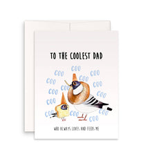 Load image into Gallery viewer, Pigeon Coo Dad - Fathers Day Card