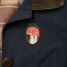 Load image into Gallery viewer, Amanita Red Mushroom Iron-On Patch