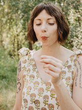 Load image into Gallery viewer, Lorelei Tiered Dress Marigold