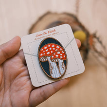 Load image into Gallery viewer, Amanita Red Mushroom Iron-On Patch