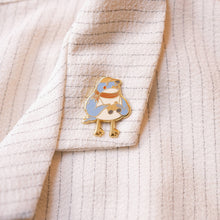 Load image into Gallery viewer, Birdwatcher / Birder Enamel Pin