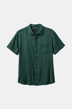 Load image into Gallery viewer, CHARTER HERRINGBONE STRIPE S/S WOVEN SHIRT