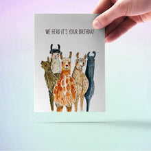 Load image into Gallery viewer, Llamas Friends Herd - Funny Birthday Card