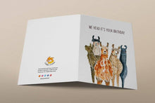 Load image into Gallery viewer, Llamas Friends Herd - Funny Birthday Card