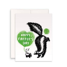 Load image into Gallery viewer, Fart Skunk Dad - Funny Fathers Day Card