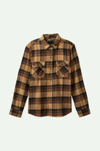 Load image into Gallery viewer, BOWERY FLANNEL - TIGER'S EYE/PINECONE BROWN/WAS