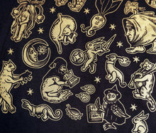 Load image into Gallery viewer, Medieval Marginalia - Screen printed T-shirt: Small