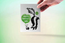 Load image into Gallery viewer, Fart Skunk Dad - Funny Fathers Day Card
