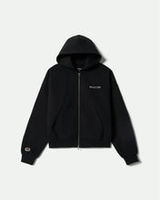 Load image into Gallery viewer, Embroidered Heavyweight Oversized Full-Zip Hoodie
