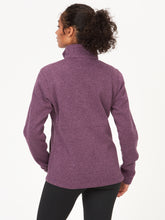 Load image into Gallery viewer, Women's Drop Line Fleece Jacket - Purple Fig