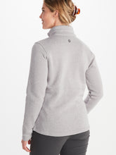 Load image into Gallery viewer, Women's Drop Line Fleece Jacket - Sleet