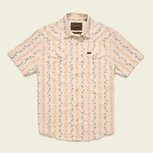 Load image into Gallery viewer, H Bar B Snapshirt - Hibiscus Ribbons : Riverbed Oxford