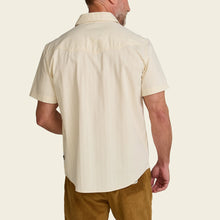 Load image into Gallery viewer, Crosscut Deluxe Shortsleeve Shirt - Fowl Play : Off White Dobby