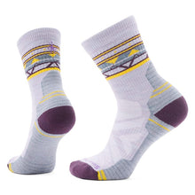 Load image into Gallery viewer, Women's Hike Zig Zag Valley Mid Crew Socks