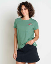 Load image into Gallery viewer, Primo S/S Crew Embroidered - women’s