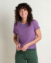 Load image into Gallery viewer, Foothill Pointelle SS Baby Tee