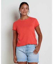 Load image into Gallery viewer, Foothill Pointelle SS Baby Tee