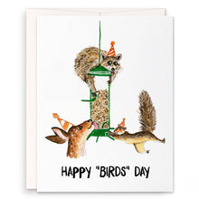 Load image into Gallery viewer, Bird Feeder Birthday - Funny Birthday Card
