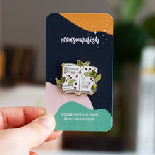 Load image into Gallery viewer, So Many Books Enamel Pin