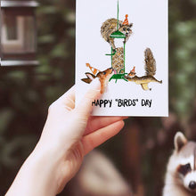 Load image into Gallery viewer, Bird Feeder Birthday - Funny Birthday Card