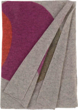 Load image into Gallery viewer, Signature Optical Dots Wool Wrap: Powder mint