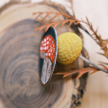 Load image into Gallery viewer, Amanita Red Mushroom Iron-On Patch