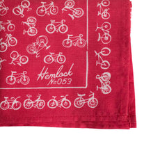 Load image into Gallery viewer, No. 053 Bikes Red Bandana