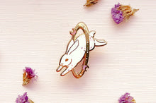 Load image into Gallery viewer, Cosmic Rabbit Enamel Pin