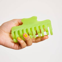 Load image into Gallery viewer, Jojo Claw in Large Honeydew