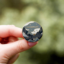 Load image into Gallery viewer, Wanderlust Enamel Pin