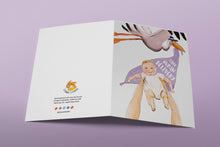 Load image into Gallery viewer, Stork Baby Deliver Light - Funny New Baby Card