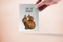 Load image into Gallery viewer, Capybara Birthday - Funny Birthday Card